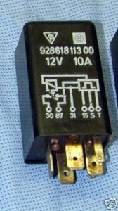 911 Relay Heat Control  928.618.113.02 - 928.618.113.00