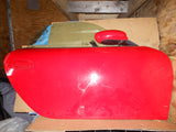 Boxster Door right passenger original Red paint with glass, mirror, handle 2003 - 996.531.012.05
