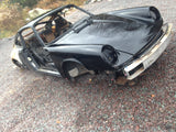 964 Body cut Shell 1991 C4 black rear fire unrepairable junk certificate