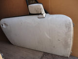 911 Door Cabriolet right White with mirror and vent glass round access hole era - 911.531.006.23