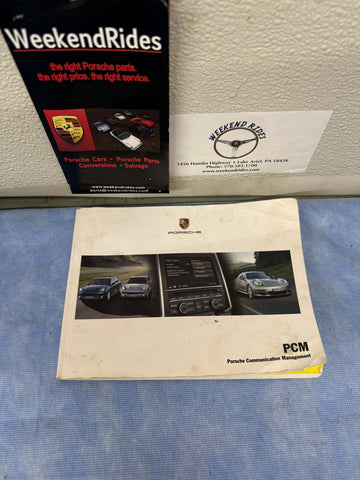 Porsche Communication Manual 2011 model year ask about discount shipping! - wkd95222111