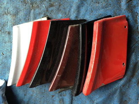911 Front Bumper SIDE Plate right specify color if desired - 911.503.316.00