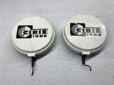 cibie 45 new old stock no box vintage pair note some rust on bottom of chrome - cibie 45 new