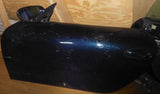 Boxster Door left driver with mirror, harness, glass intact blue metallic 2000 - 996.531.011.05