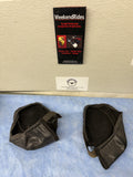 Porsche 911 mirror covers (pair) l/r black vinyl ask about discount shipping!