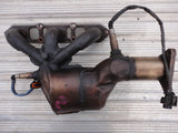 Boxster Exhaust Manifold 3.2 left driver with pre-cat 99611310406  99611310405 off 2003 - 996.113.104.07