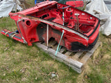 964 Front clip red cabriolet