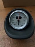 Porsche 987 Cayman Boxster Sport Chrono Time Clock with Dash Pod Black SILVER Cayman S Chro Clock 2006 - 987.641.311.26.V05