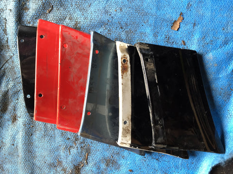 911 Front Bumper SIDE Plate left driver, connects to bellow specify color when ordering - 911.503.315.00
