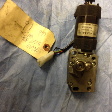 911 Cabriolet Convertible Top LATCH MOTOR left driver - 911.624.055.03