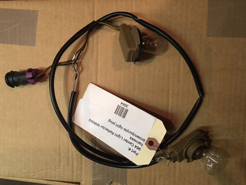 964 Center Light Reflector WIRING harness

brown/purple light plug