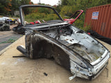 911 Front Clip Targa White with Originally black respray 1986