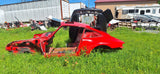 Porsche 993 body shell coupe red clear title 1995 -