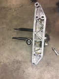 993 G50 Transaxle carrier assembly with 993.504.621.00 bracket 964.375.070.0  964.375.211.01 bolt 900.378.023.09 buffer 964.375.255.00 as pictured - 993.375.309.00