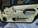911 Door Cabriolet right white, vent, glass and harness round access hole era 1987 - 911.531.006.23