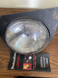 911 Slant Nose headlight passenger round non original, lid is avail separate