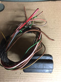Porsche 12 pin plug with 10 in use and section of harness  9612/1