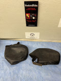 Porsche 911 mirror covers (pair) l/r black vinyl ask about discount shipping!
