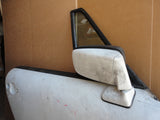 911 Door Cabriolet right White with mirror and vent glass round access hole era - 911.531.006.23