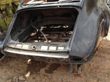 911 Body cut Right Rear Clip Euro 1984 coupe black damaged driver door jamb