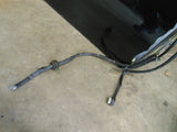 911 Door Targa Cab right passenger black metallic round access hole era with glass and mirror 1984 - 911.531.006.21