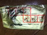 Porsche 993 Factory Gloves in yellow bag with tire storage plastic bag unused 1997