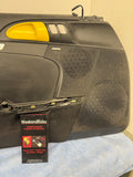 Porsche cayman door panel left driver 2006 black - 987.555.085.00
