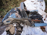 911 Rear Clip Targa body cut, rear Latch panel, Shelf, Seat pan, torsion bar tube section 1981 Iris Blue