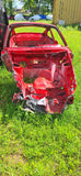 Porsche 993 body shell coupe red clear title 1995 -
