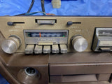 Datsun 280ZX original radio with cassette and console Brown