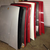911 Front Hood maroon with crest 1974-1988 Nice - 911.511.010.01