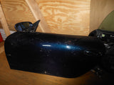 Boxster Door left driver with mirror, harness, glass intact blue metallic 2000 - 996.531.011.05