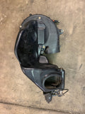 993 Warm air fan assembly with duct and Mobile 1 decal 1996 - 993.211.085.02