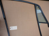 911 Door Window FRAME left driver coupe with vent GLASS black up to 1989  911.542.029.02 - 911.542.029.01