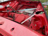 964 Front clip red cabriolet