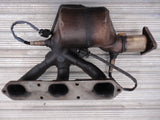Boxster Exhaust Manifold 3.2 left driver with pre-cat 99611310406  99611310405 off 2003 - 996.113.104.07