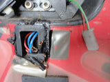 911 Door Cabriolet  right passenger red some light scratches glass,  mirror, with wiring plugs 1989 - 911.531.006.23