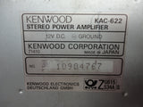 KENWOOD Stereo Power Amplifier KAC-622 with wiring harness  PN/10904767