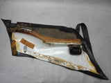 911 Rear Side Panel interior 1988 coupe right black with seat belt - 911.555.072.05