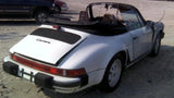 911 Body Shell Cabrio 1986 WHITE NON rebuildable salvage body only non rolling no body parts no suspension