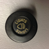 911 KNOB Headlight Switch cap "LIGHTS"  symbol tapered. Switch sold seperately - 911.613.215.01