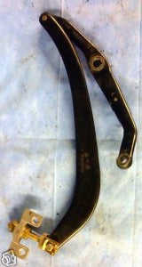 911 Convertible folding arm lever ELBOW left on bow roof frame Cabrio 86+ - 911.561.157.00