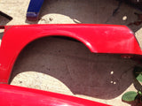 911 Fender Passenger red with antenna hole - 911.503.032.11