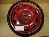 993 Spare Wheel and Tire Red alum 5.5 x 16  1989-98 C2/4 96536213000 965.362.130.00 - 965.362.130.00
