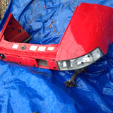 911 Rear Clip latch panel short Red 1987 -