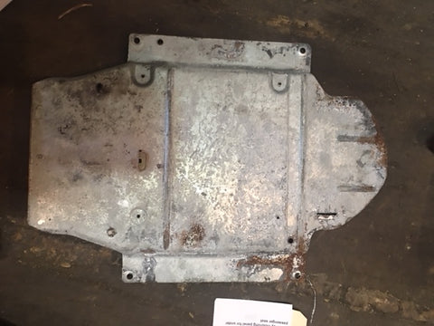 993 relay mounting panel for under passenger seat needs refinishing on other side -