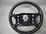 964 Steering Wheel black, horn buttons, with air bag frame  1989-92 964.347.804.52 - 964.347.804.50