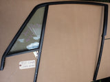 911 Door Window FRAME left driver coupe with vent GLASS black up to 1989  911.542.029.02 - 911.542.029.01