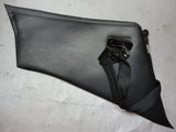 911 Rear Side Panel interior Targa 1982 left black with seat belt - 911.555.071.47