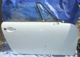 911 Door Cabriolet right 1987 White, vent, full glass round access hole era - 911.531.006.23